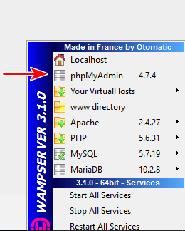 How To Install WordPress Locally Using WampServer Access phpmyadmin on WAMP