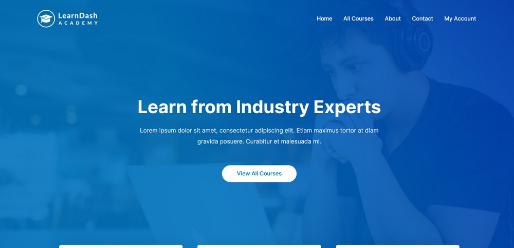 30 Best WordPress Educational Themes for Schools and Learning Websites Astra LearnDash Academy template