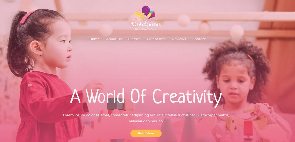30 Best WordPress Educational Themes for Schools and Learning Websites Astra School & Kindergarten demo template