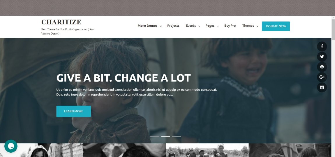 24 Best WordPress Themes for Nonprofits and Charities Charitize wordpress theme