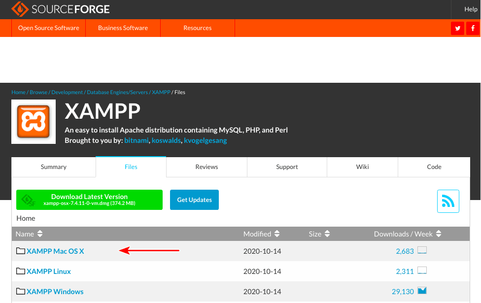 How To Install WordPress on Xampp – Local Installations Made Easy Download xampp for OS X 3