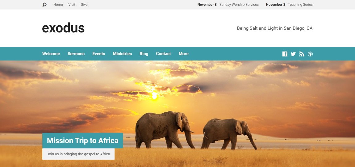 24 Best WordPress Themes for Nonprofits and Charities Exodus theme for non profit organization