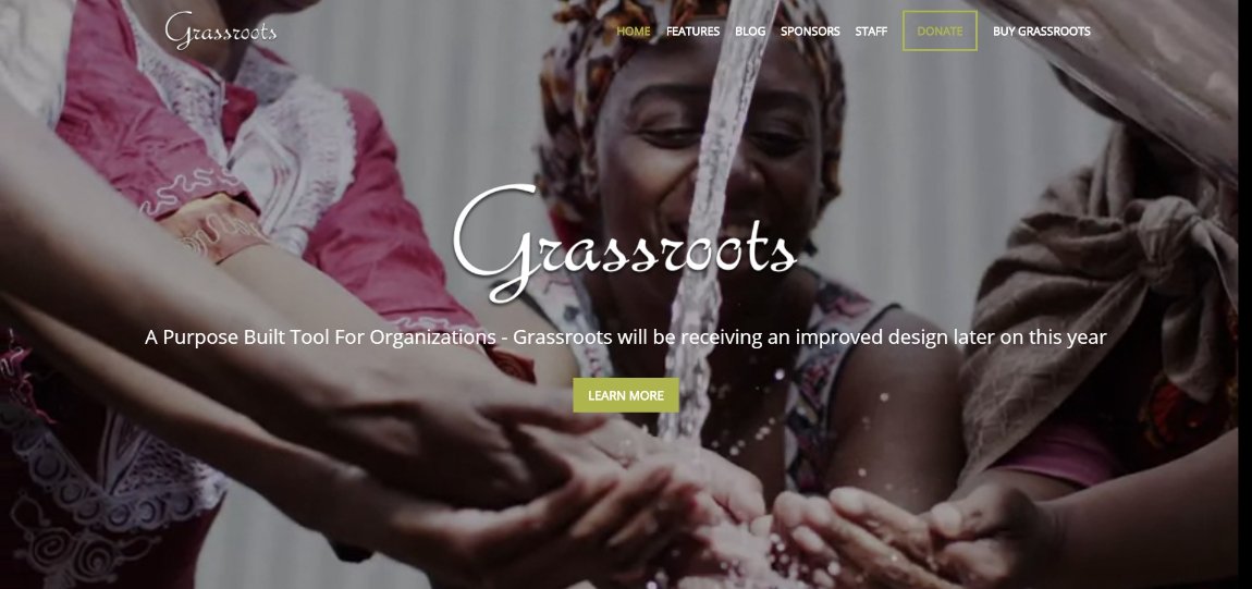 24 Best WordPress Themes for Nonprofits and Charities Grassroots wordpress theme website