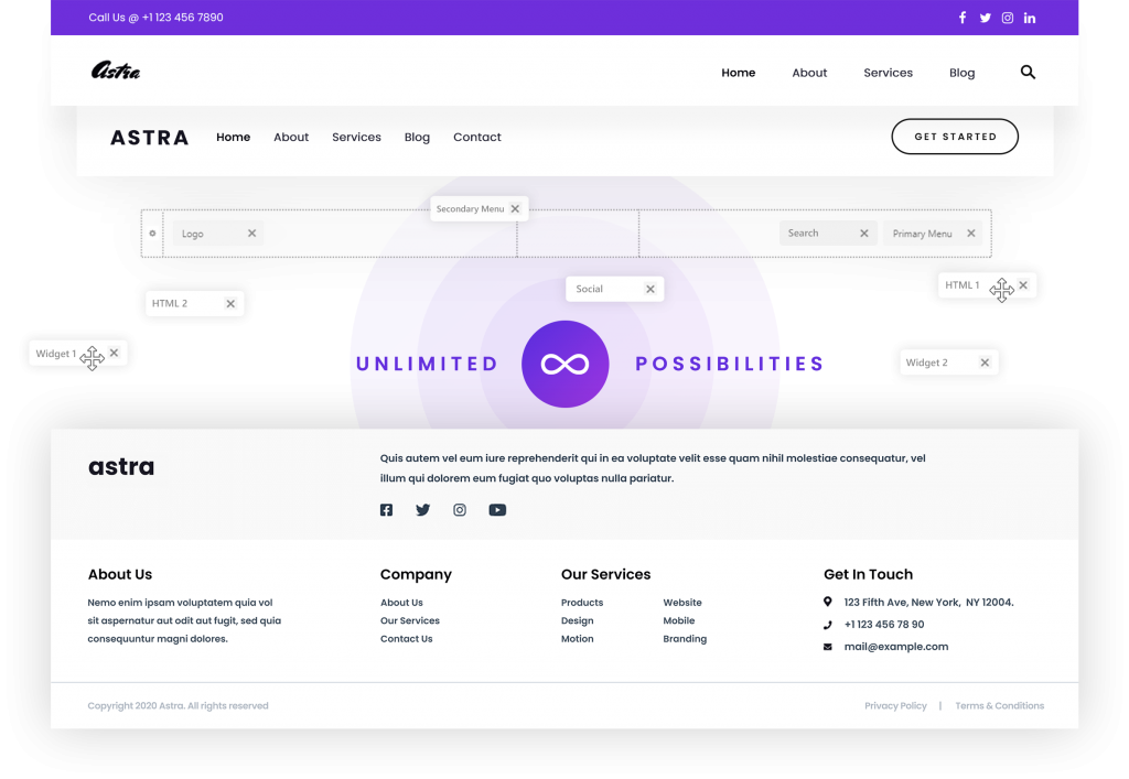 We, the Makers of Astra - Ageing Gracefully! Introducing Header Footer Builder in Astra