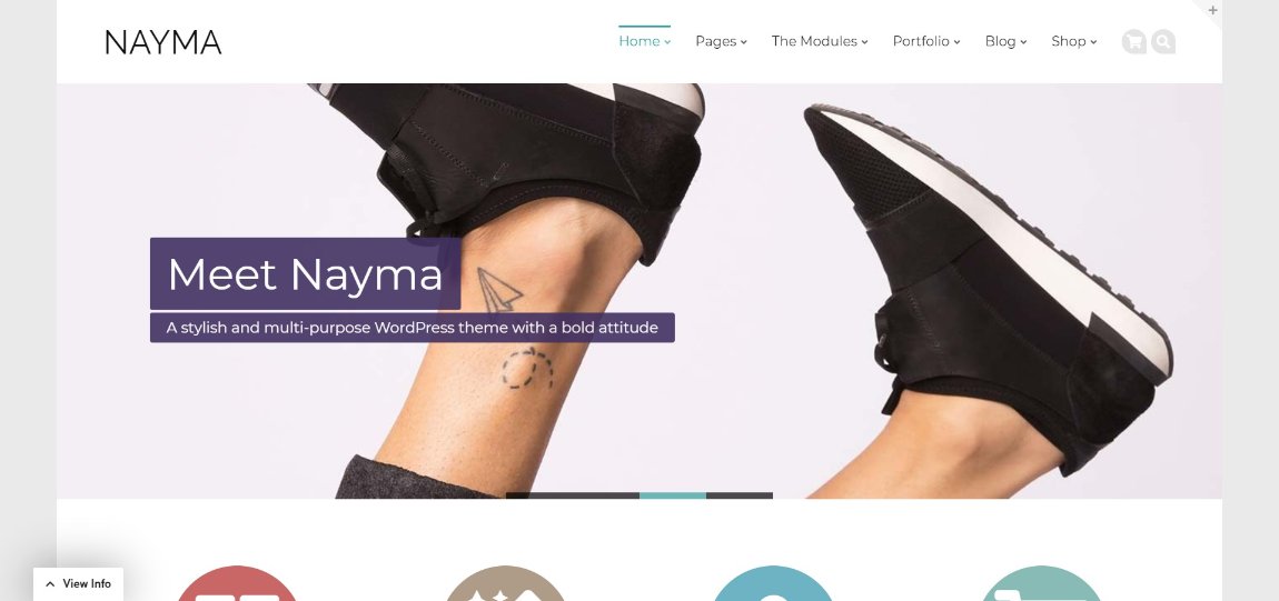 24 Best WordPress Themes for Nonprofits and Charities NAYMA wordpress demo site