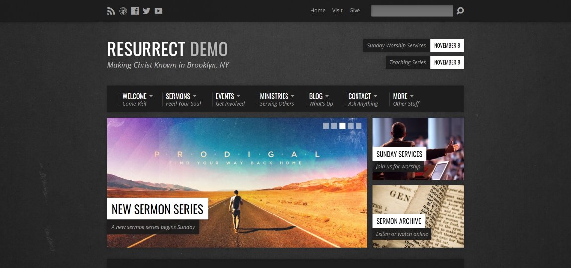 24 Best WordPress Themes for Nonprofits and Charities Resurrect wordpress theme