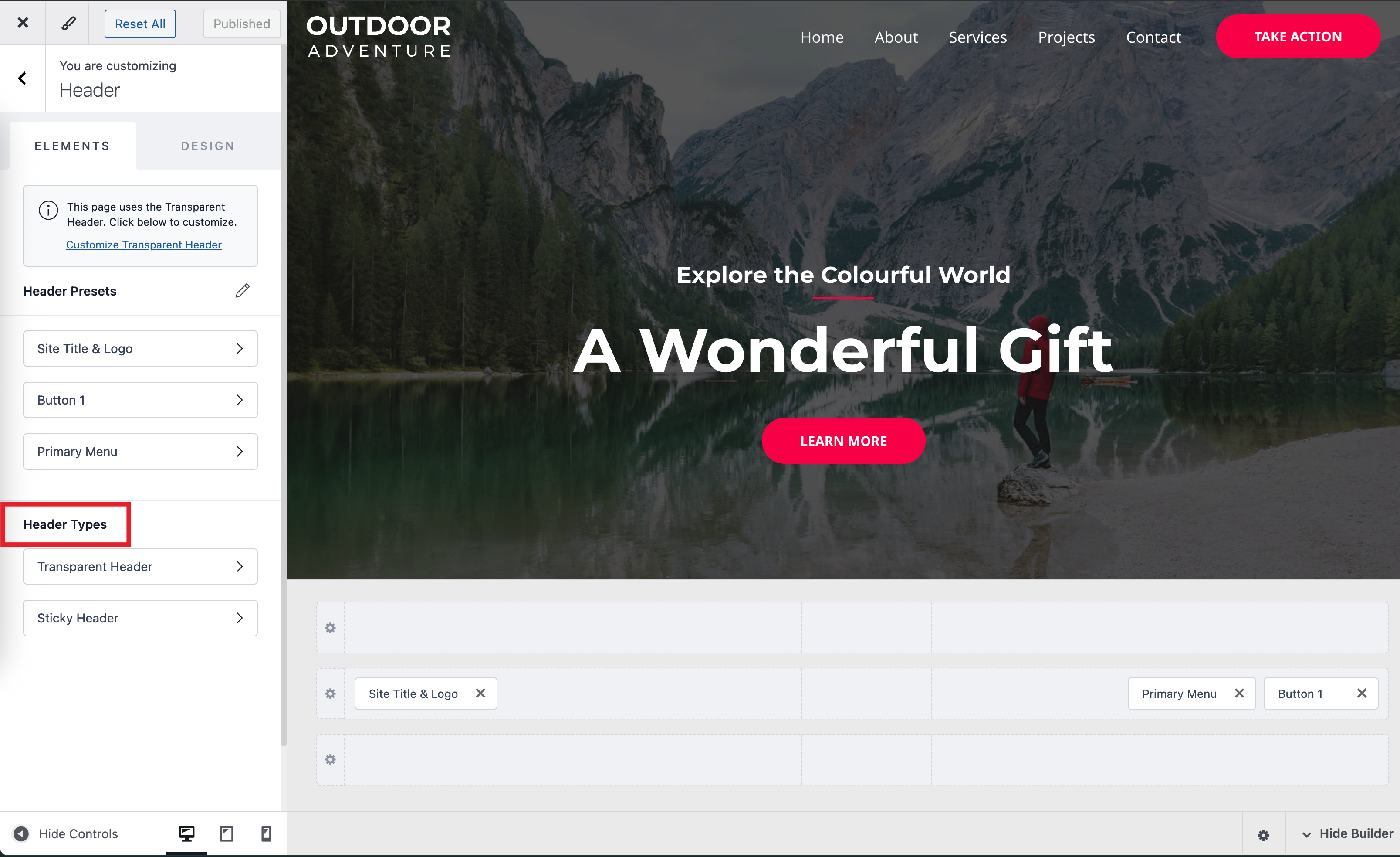 How To Create a Header With Astra Header Builder Astra Header types