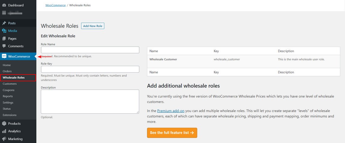 WooCommerce Wholesale Store: How To Setup + Recommended Plugins Wholesale roles settings