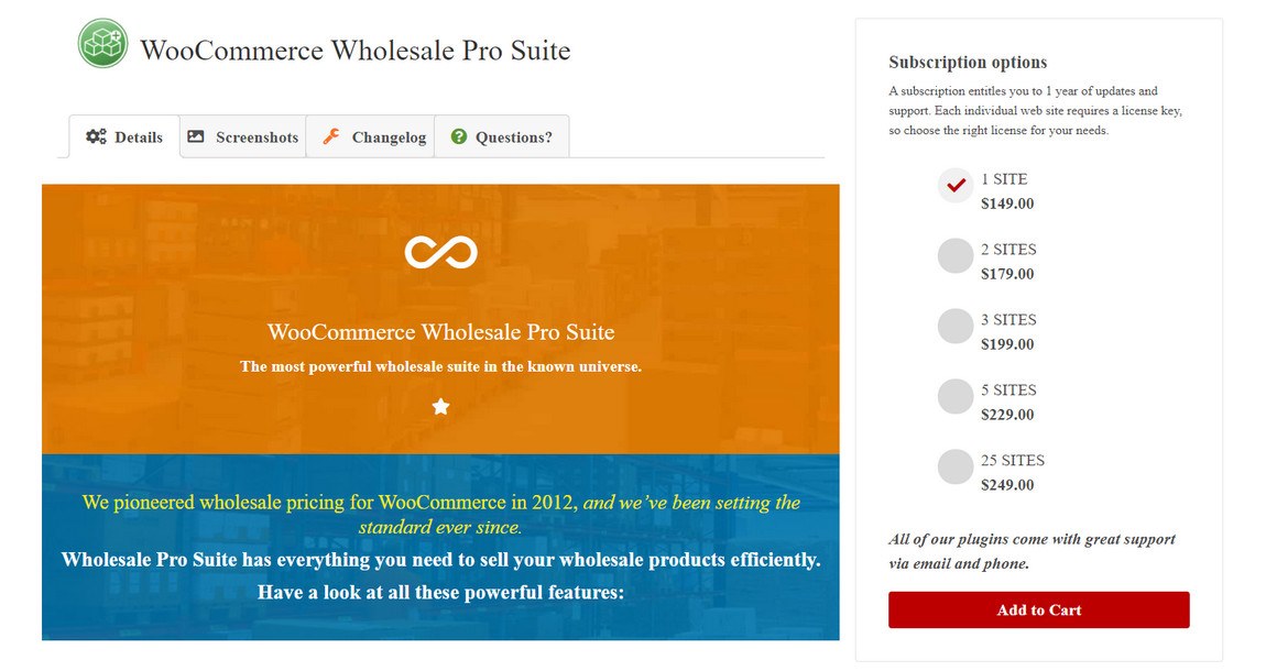 WooCommerce Wholesale Store: How To Setup + Recommended Plugins WooCommerce Wholesale Pro Suite plugin
