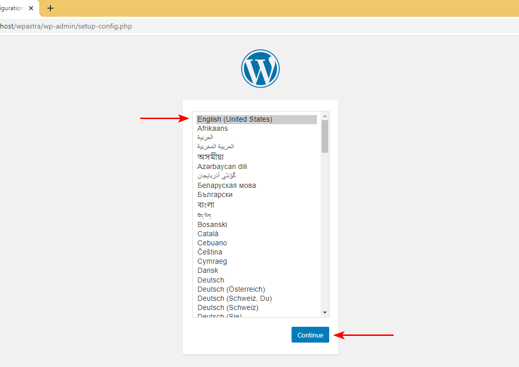 How To Install WordPress on Xampp – Local Installations Made Easy WordPress language setup using XAMPP