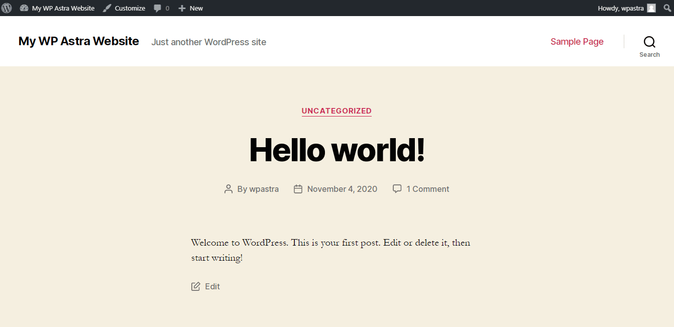 How To Install WordPress on Xampp – Local Installations Made Easy WordPress website on XAMPP