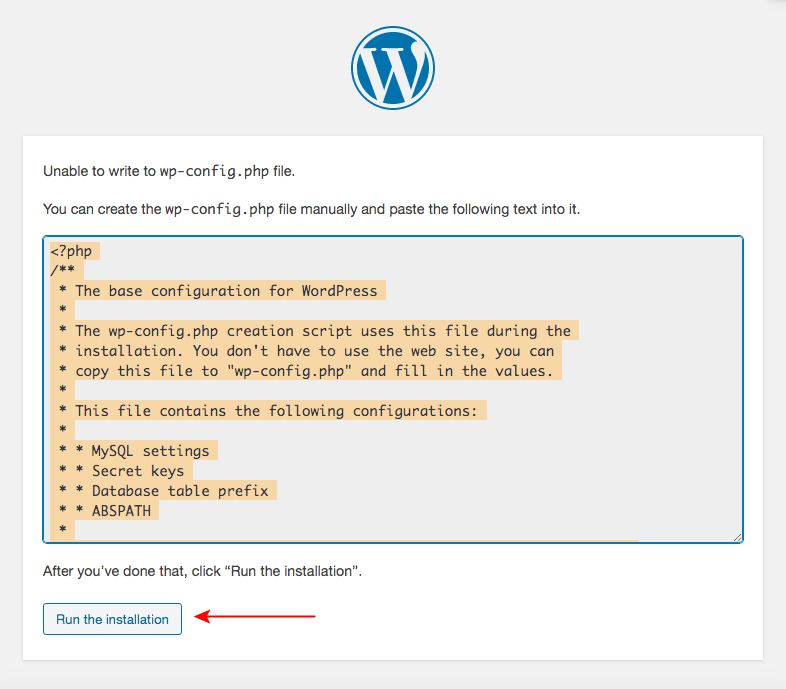 How To Install WordPress on Xampp – Local Installations Made Easy XAMPP WordPress installation on Mac wp config settings