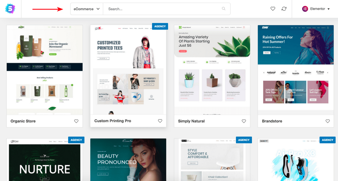 How To Create a Single Product Website: Step by Step With WooCommerce astra starter templates choose simply natural template
