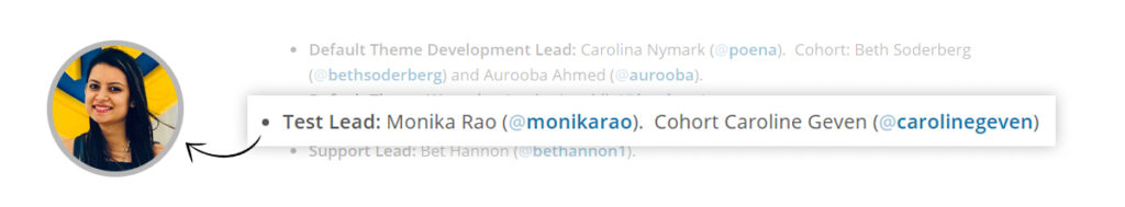 WordPress 5.6 - Feature Update and Inside Story! Test Lead Monika Rao