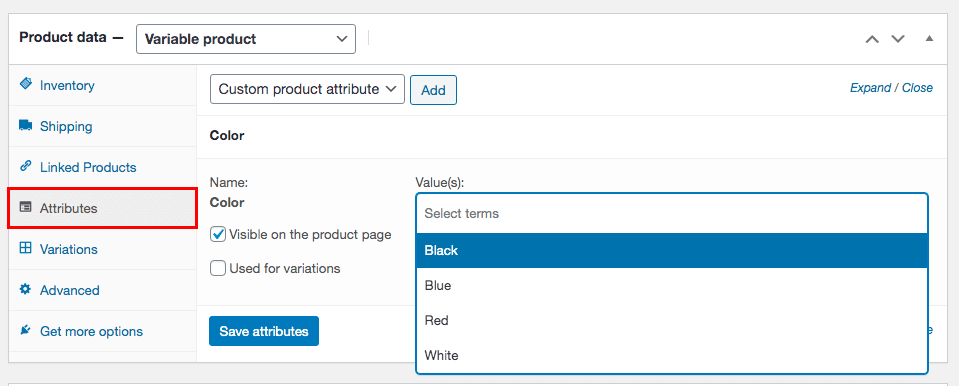 How To Create a Single Product Website: Step by Step With WooCommerce woocommerce custom product attributes setting