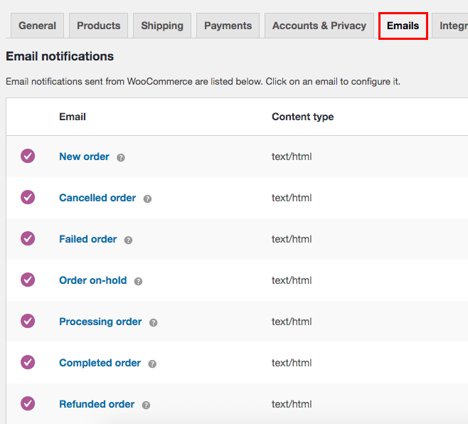 How To Create a Single Product Website: Step by Step With WooCommerce woocommerce emails settings