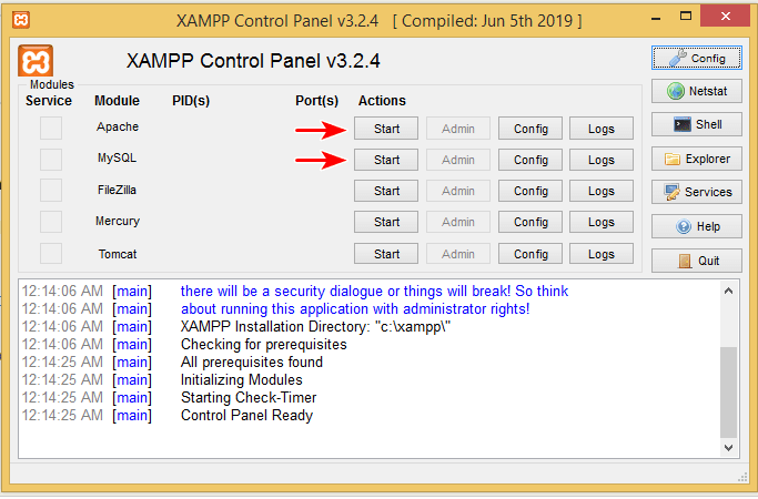 How To Install WordPress on Xampp – Local Installations Made Easy xampp settings