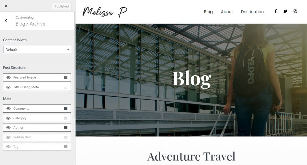 How To Create a Blog Page in WordPress (Complete Guide) Astra blog archive customization settings