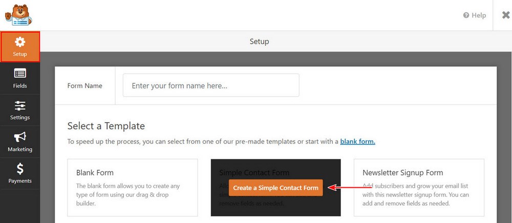 Payment Gateways Made Easy – Step by Step Guide to WordPress Stripe Integration Create new WP Form