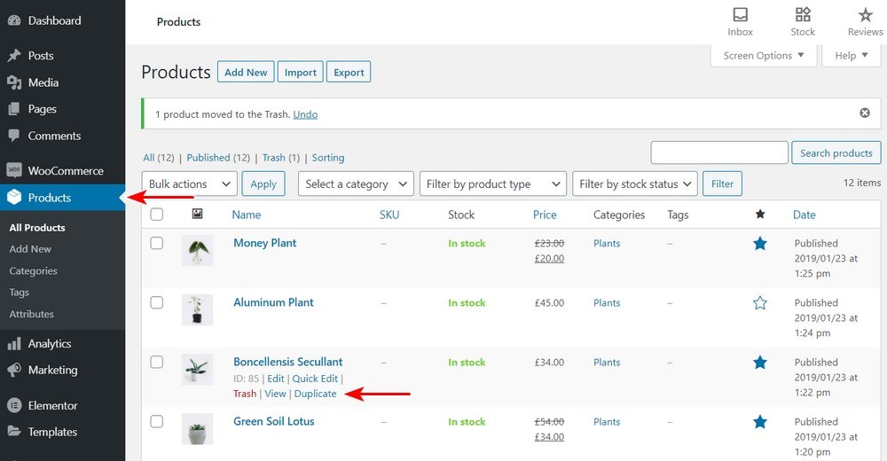 WooCommerce Grouped Products: What Are They and How Do You Set Them Up? Duplicate product in WooCommerce