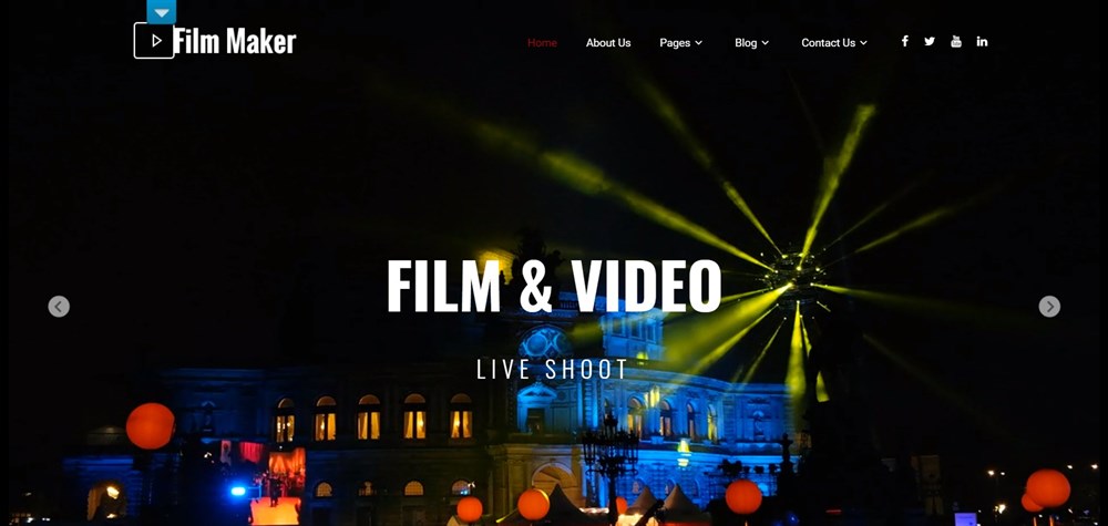 26 Best WordPress Video Themes: For Vlogs, YouTubers and Videographers FilmMaker Theme Demo site