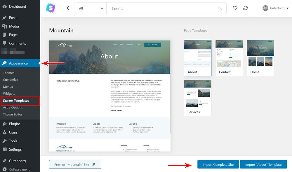 How To Create a Blog Page in WordPress (Complete Guide) Import starter template