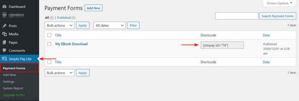 Payment Gateways Made Easy – Step by Step Guide to WordPress Stripe Integration Simple pay like new payment form shortcode