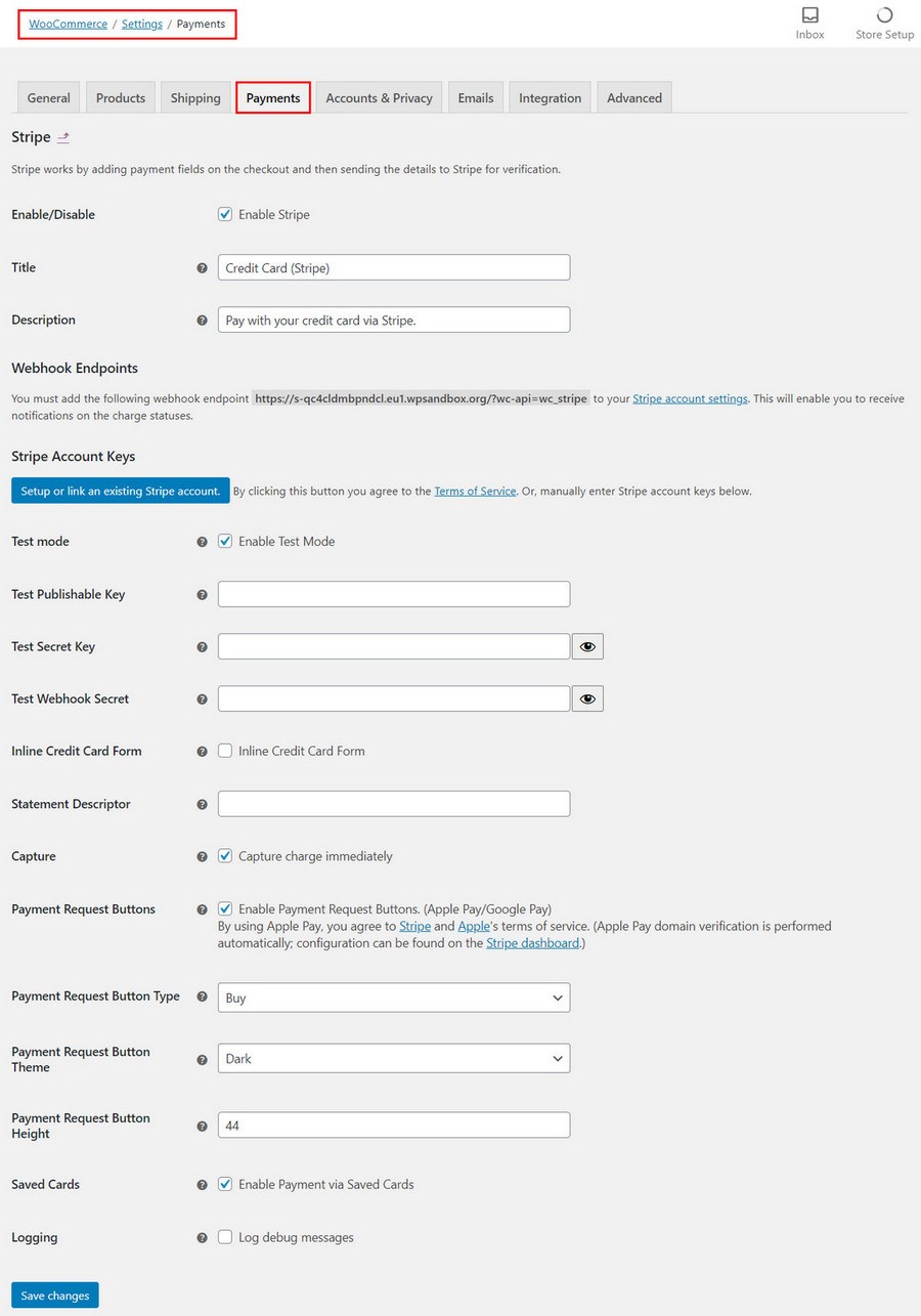 Payment Gateways Made Easy – Step by Step Guide to WordPress Stripe Integration Stripe WooCommerce Settings