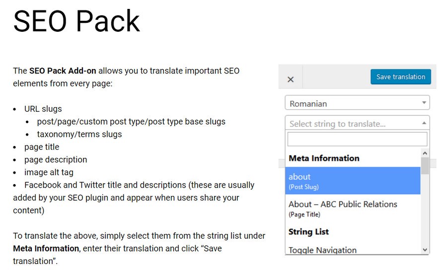 How To Translate WordPress Websites - Complete Guide TranslatePress SEO Pack