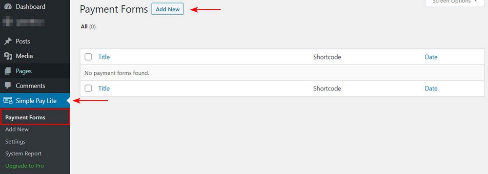 Payment Gateways Made Easy – Step by Step Guide to WordPress Stripe Integration WP Simple pay lite new payment form