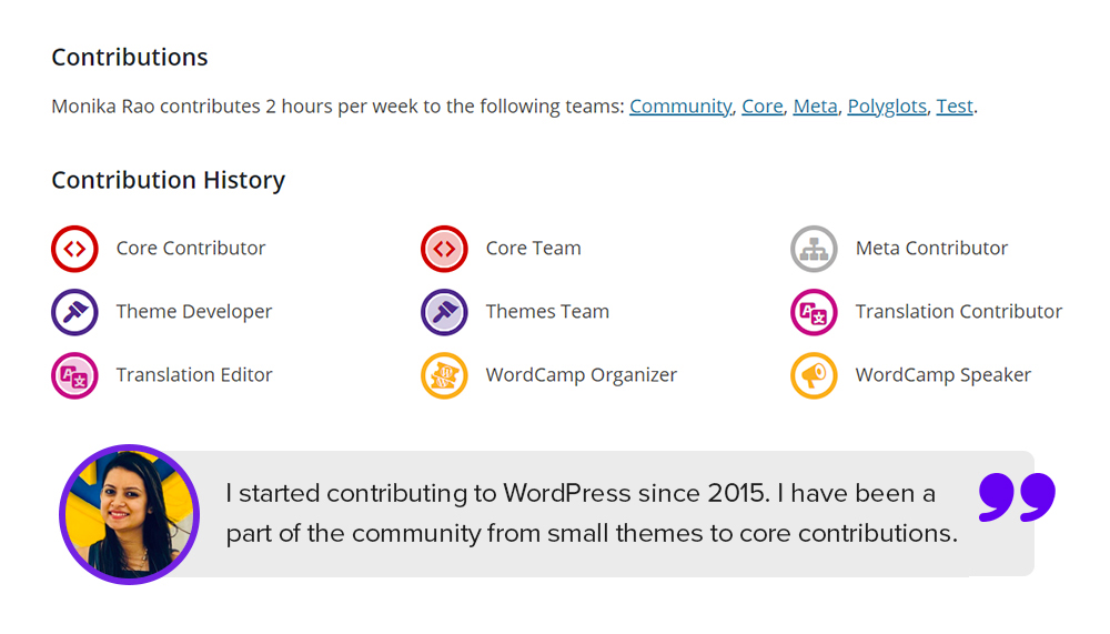 WordPress 5.6 - Feature Update and Inside Story! Monica WordPress Core Contributor