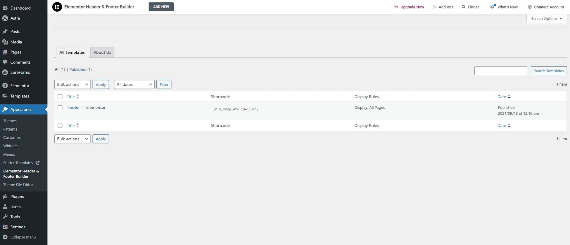 WordPress Footer Fail? Edit the Footer With Our Expert Guide default Footer template