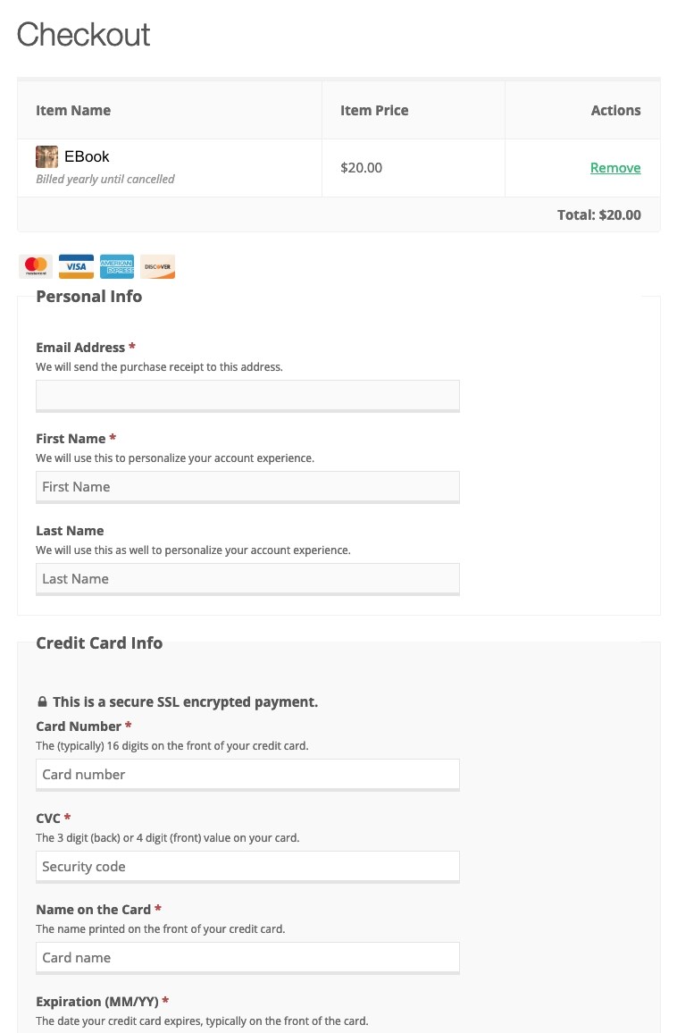 Payment Gateways Made Easy – Step by Step Guide to WordPress Stripe Integration edd checkout using stripe