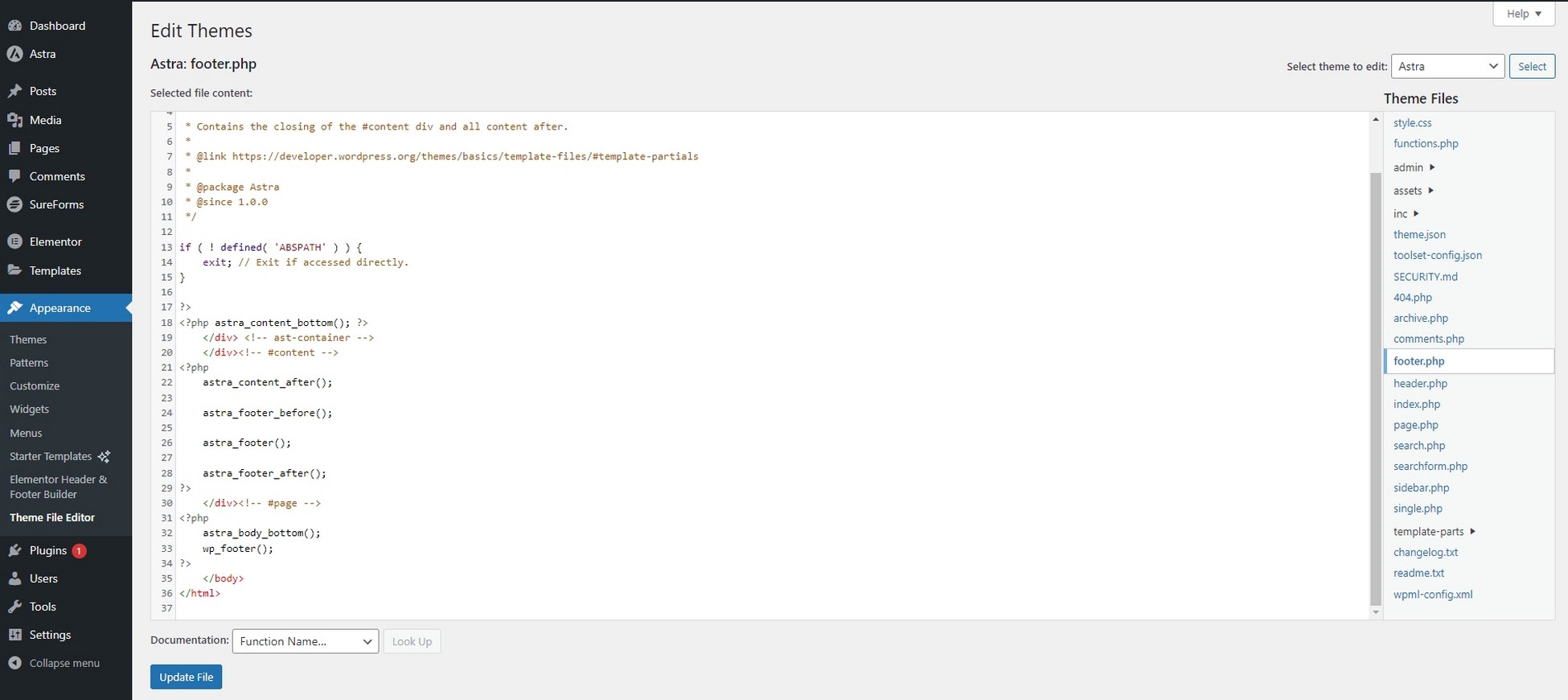 WordPress Footer Fail? Edit the Footer With Our Expert Guide Edit footer php