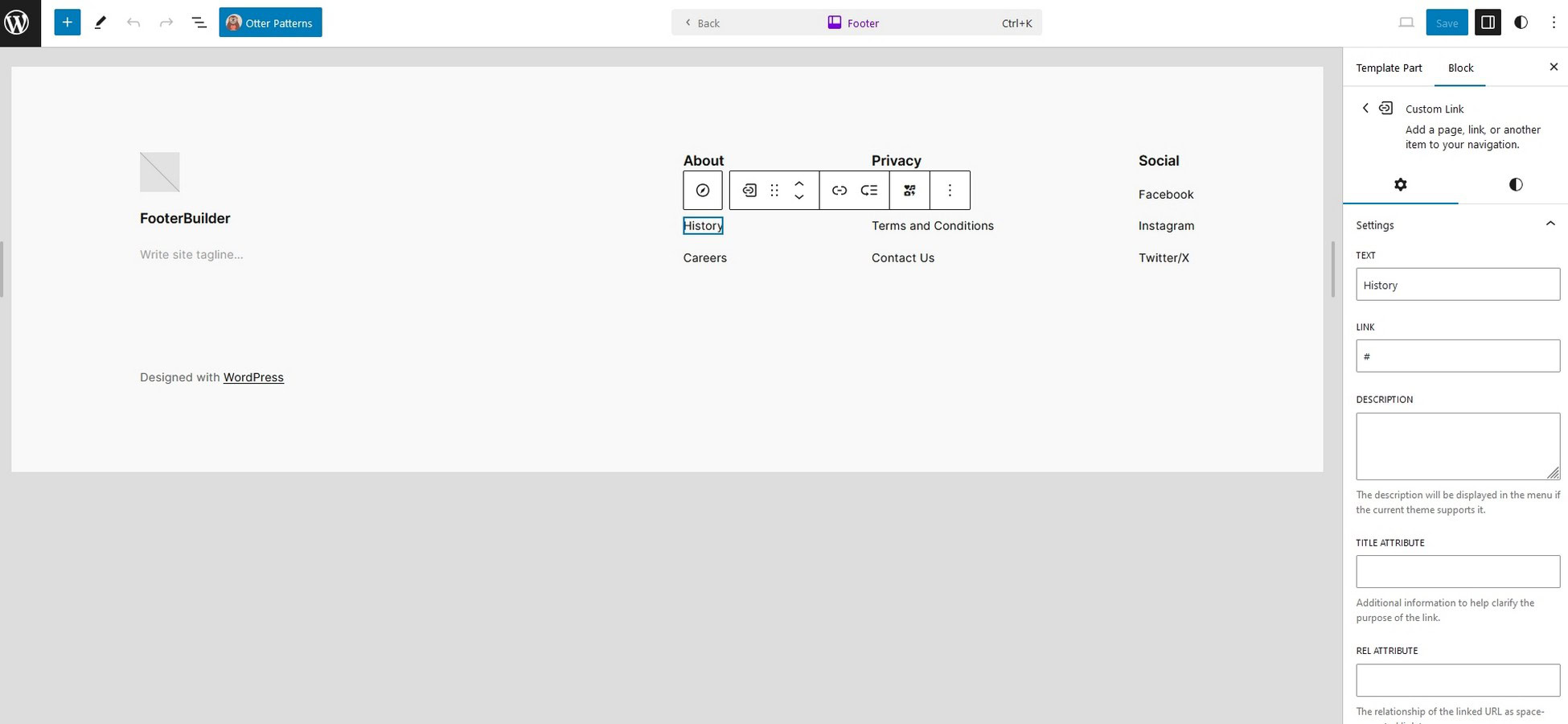 WordPress Footer Fail? Edit the Footer With Our Expert Guide Select a widget or anything in your footer