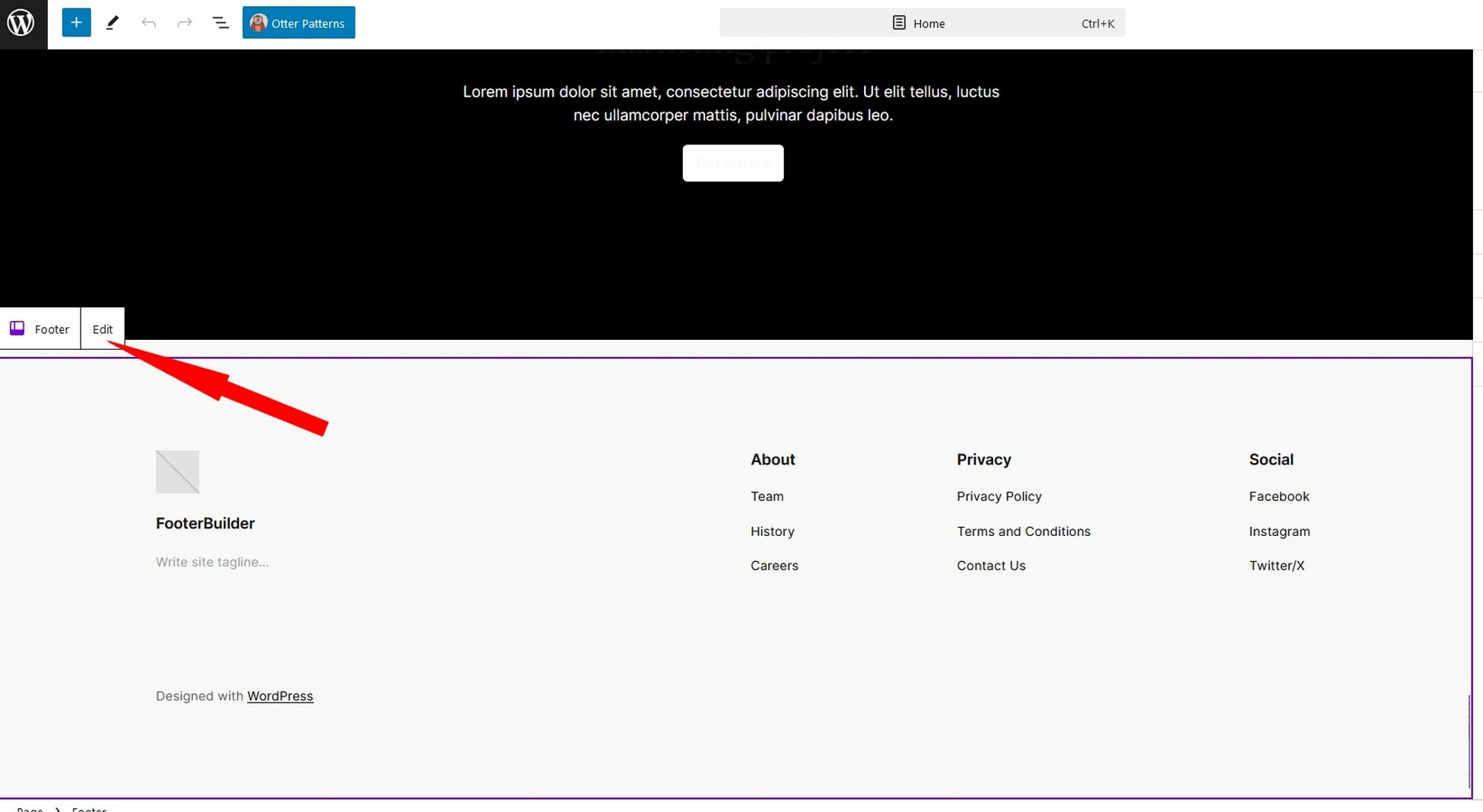 WordPress Footer Fail? Edit the Footer With Our Expert Guide Select to edit the footer