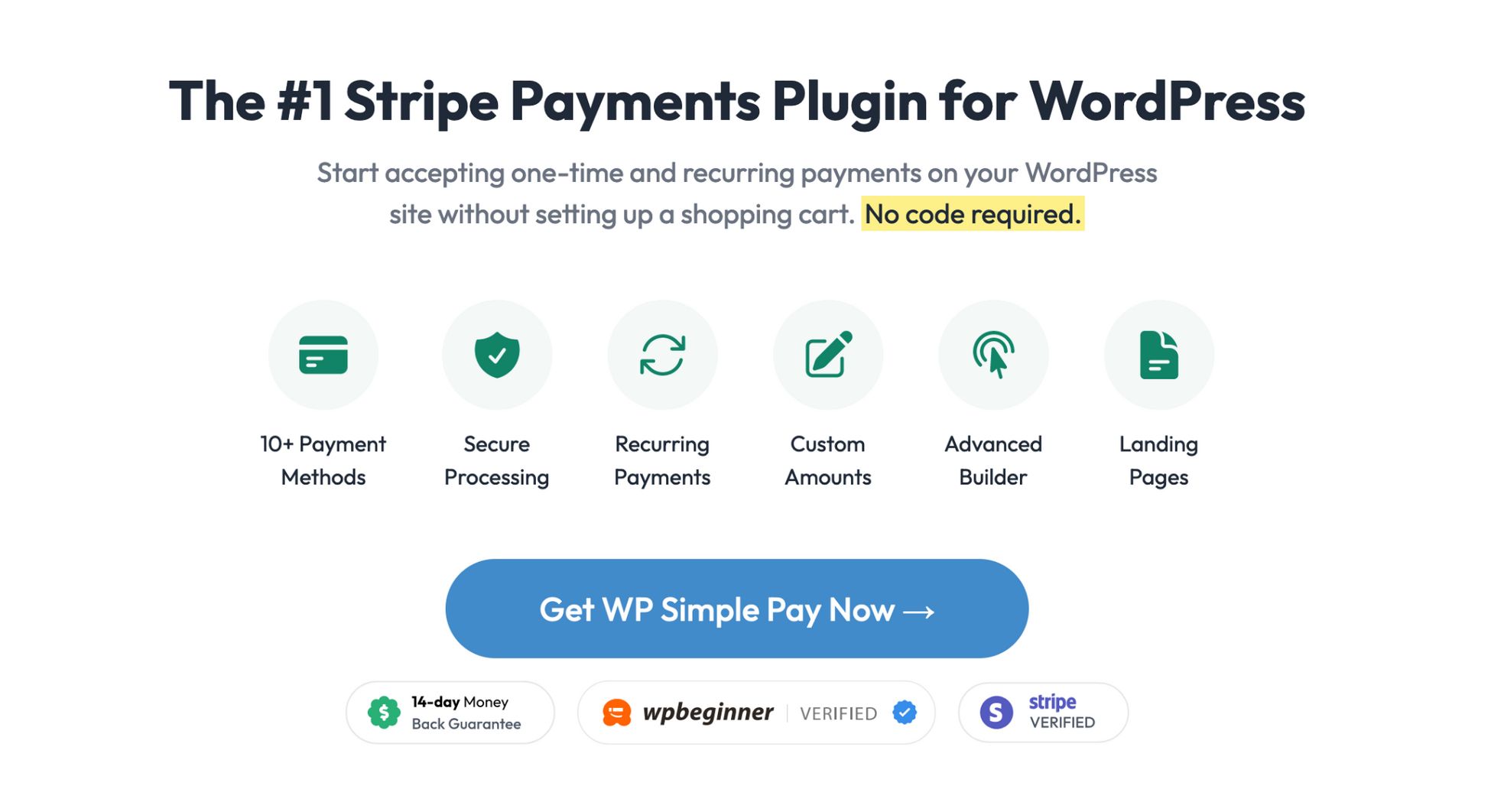 15 Best WordPress Ecommerce Plugins - Expert Picks wp simple pay wordpress ecommerce plugin