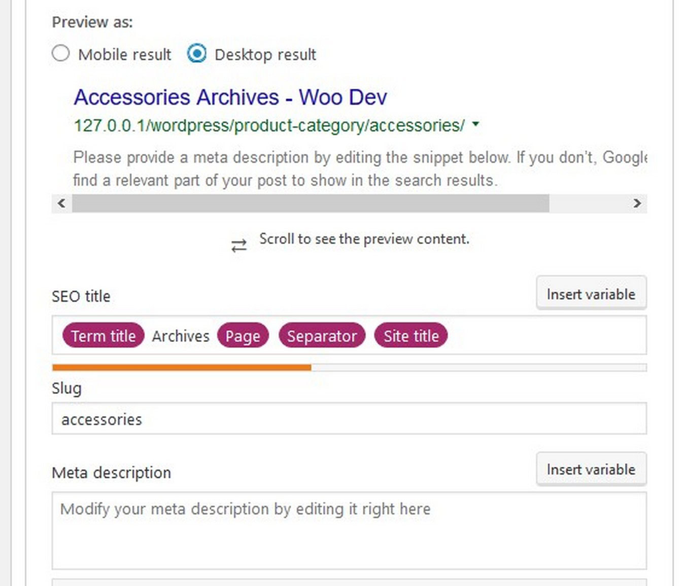 WooCommerce SEO Made Easy: Your Complete Guide to Search Yoast SEO title and description for WooCommerce product