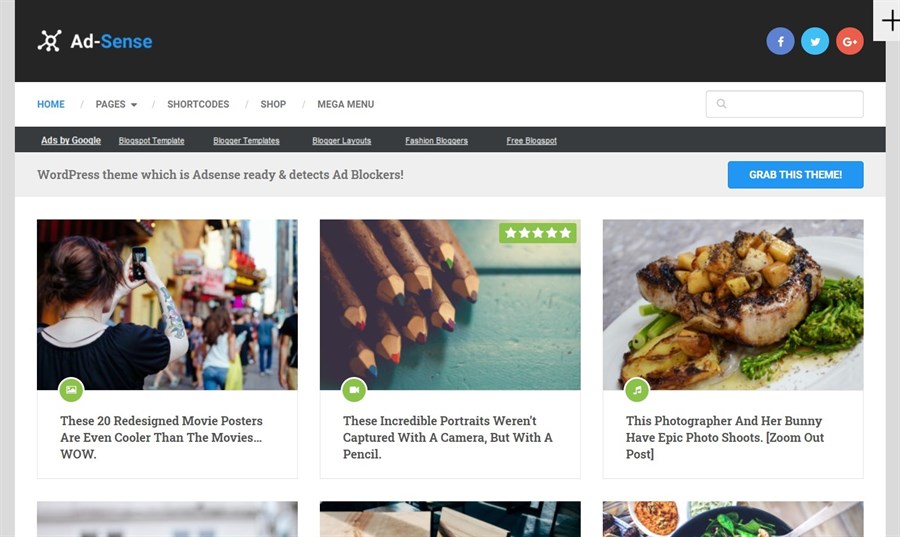 32 Best Adsense Friendly WordPress Themes (Free and Premium Options) Ad-Sense Theme