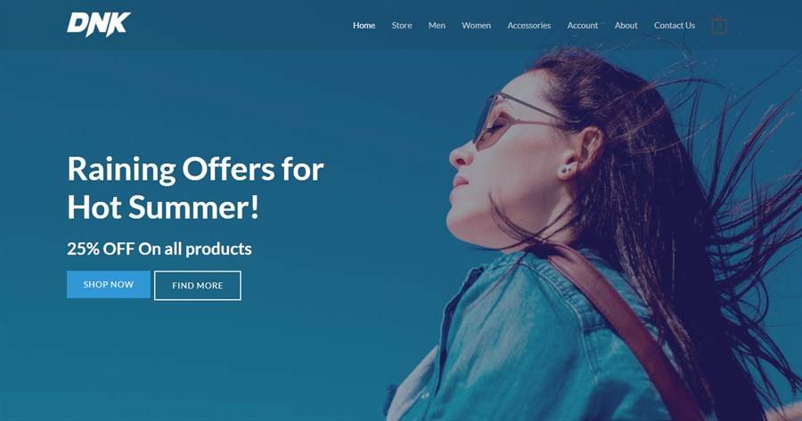 50+ Stunning WordPress Gutenberg Templates (Free + Premium) Brandstore gutenberg template demo