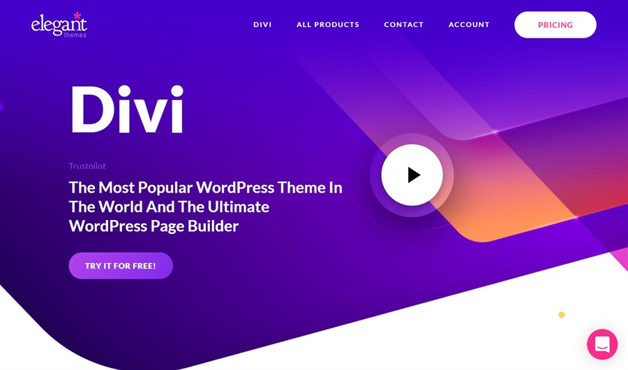 32 Best Adsense Friendly WordPress Themes (Free and Premium Options) Divi theme homepage