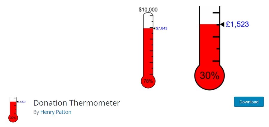 12 Best WordPress Donation Plugins for Nonprofits, Charities and NGOs Donation Thermometer WordPress plugin