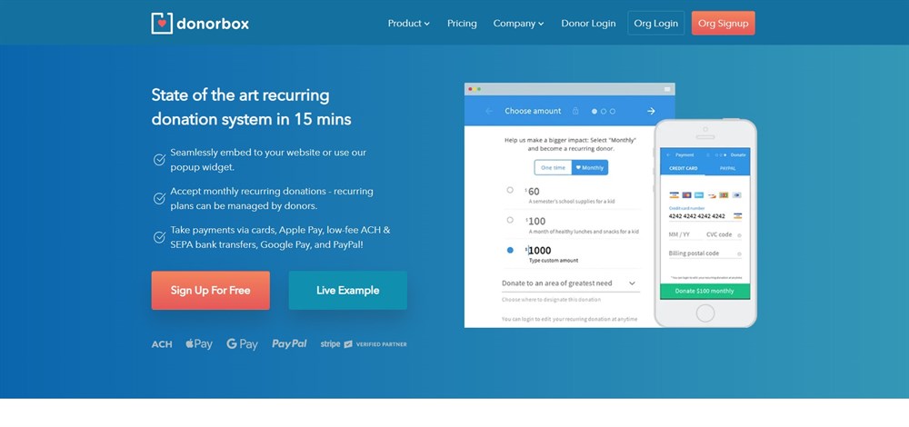 12 Best WordPress Donation Plugins for Nonprofits, Charities and NGOs Donorbox Nonprofit Fundraising plugin