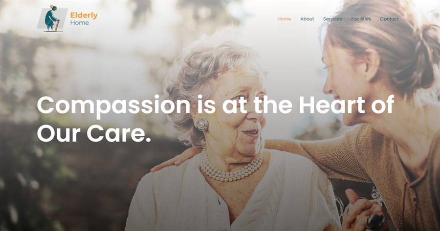 50+ Stunning WordPress Gutenberg Templates (Free + Premium) Elderly Home demo site