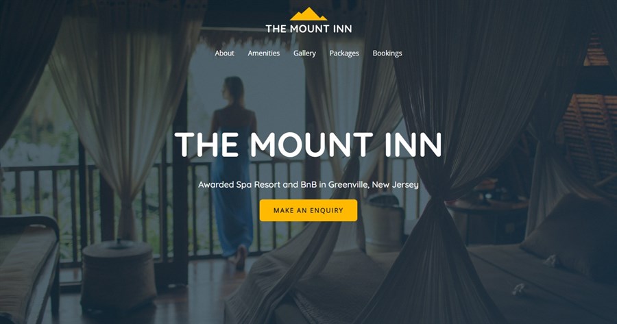 50+ Stunning WordPress Gutenberg Templates (Free + Premium) Hotel and BnB website demo