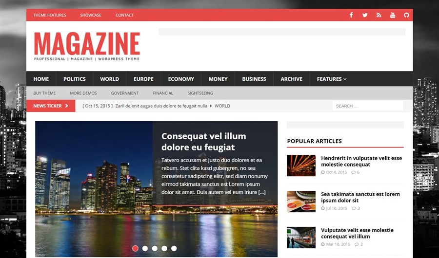 32 Best Adsense Friendly WordPress Themes (Free and Premium Options) MH Magazine WordPress theme for adsense