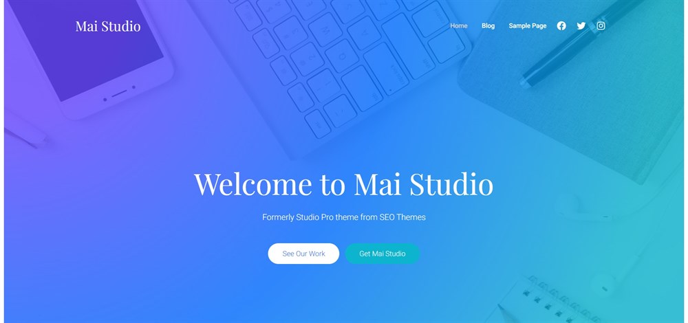 37 of the Best WordPress Themes for Artists - Free and Paid Options Mai Studio wordpress theme