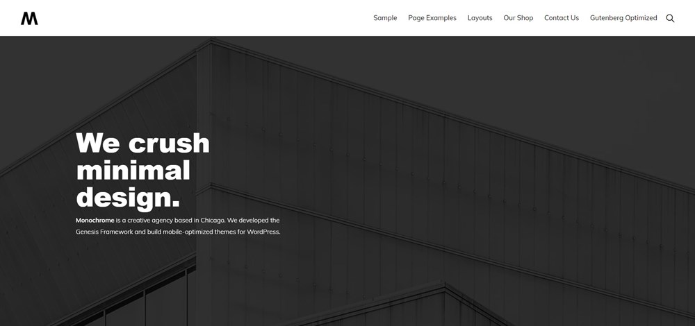 28 Best Law Firm WordPress Themes – Free and Premium Options Reviewed Monochrome Minimalist Theme demo
