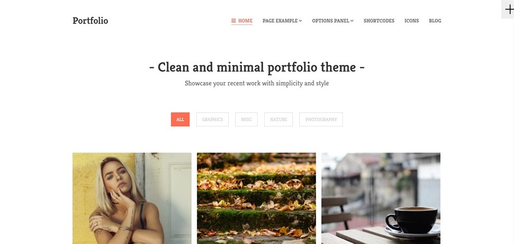 37 of the Best WordPress Themes for Artists - Free and Paid Options Portfolio Theme demo site