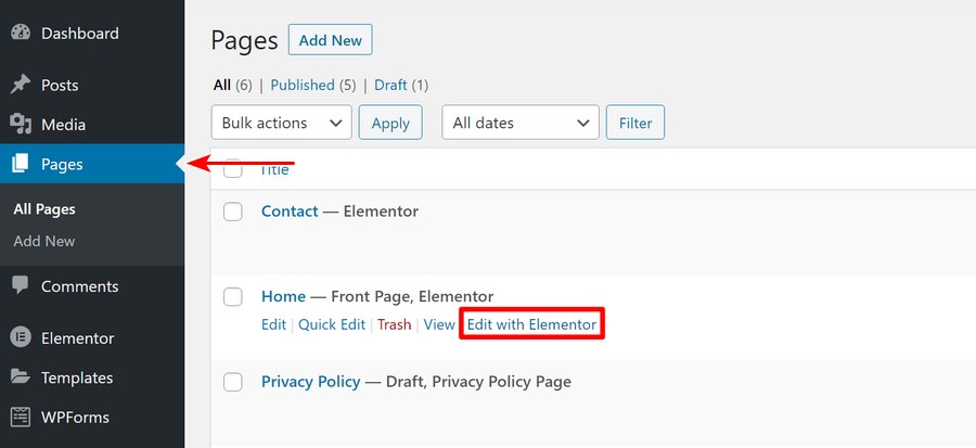 How To Create a Portfolio Website With WordPress – Complete Beginner’s Guide Astra edit template content
